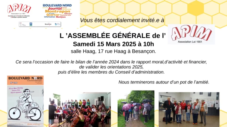 Assemblée générale APIM 2025